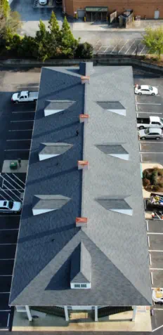 Quality Inn in Georgia with new roof by Xtreme Xteriors